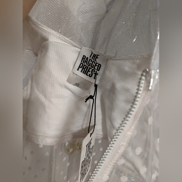 Clear Vinyl Raincoat Anorak - Picture 7 of 7